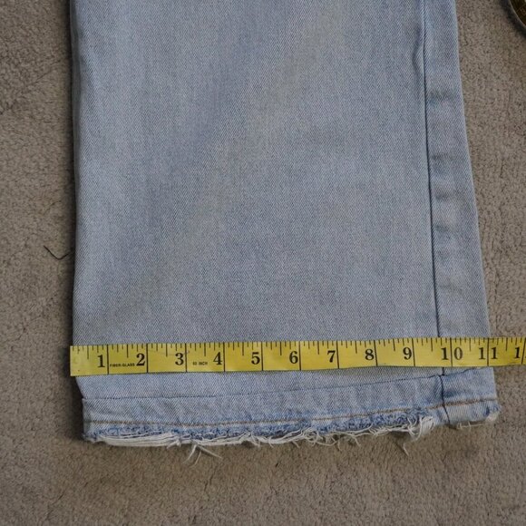 Zara Light Blue Wide Leg Jeans - Picture 7 of 10